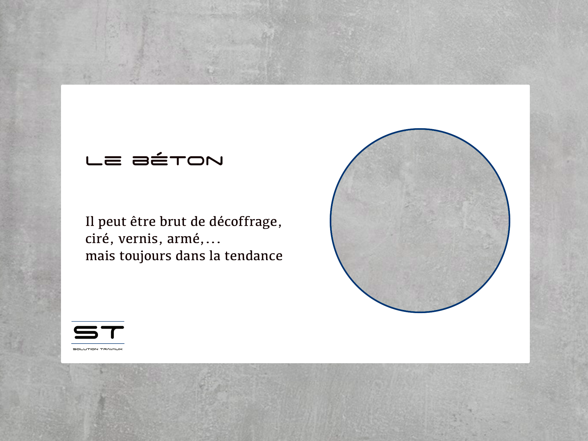 béton ciré