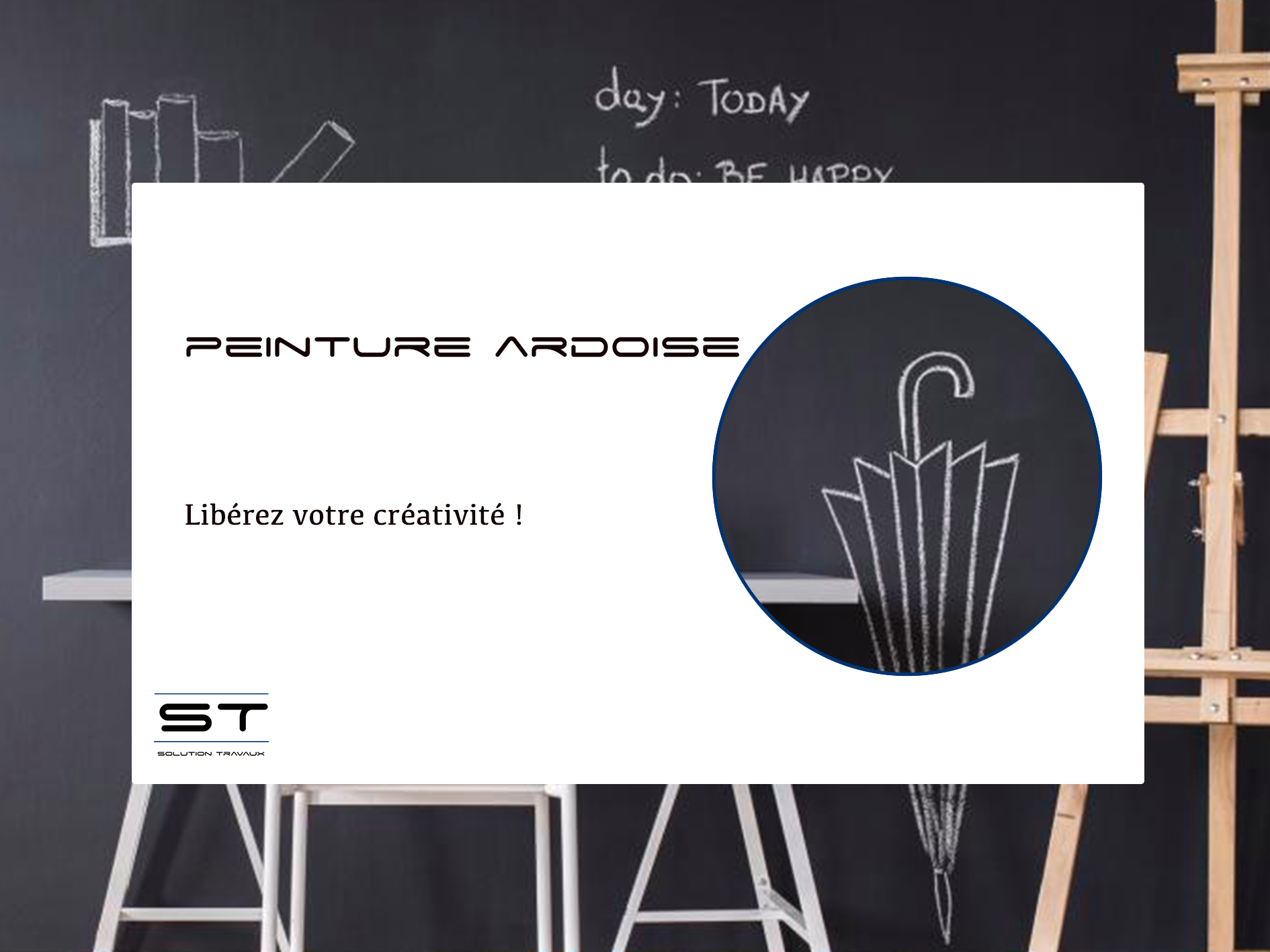peinture ardoise